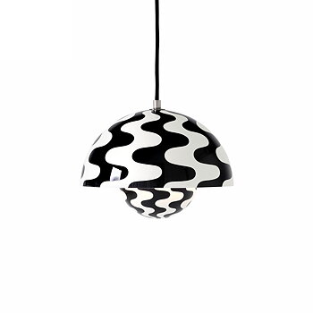 Flowerpot VP1 Pendant lamp 23 cm (Black/white) - In stock - &tradition