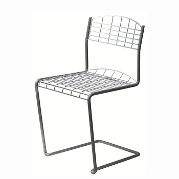 High tech chair (Hot-dip galvanized) - In stock - Grythyttan stålmöbler