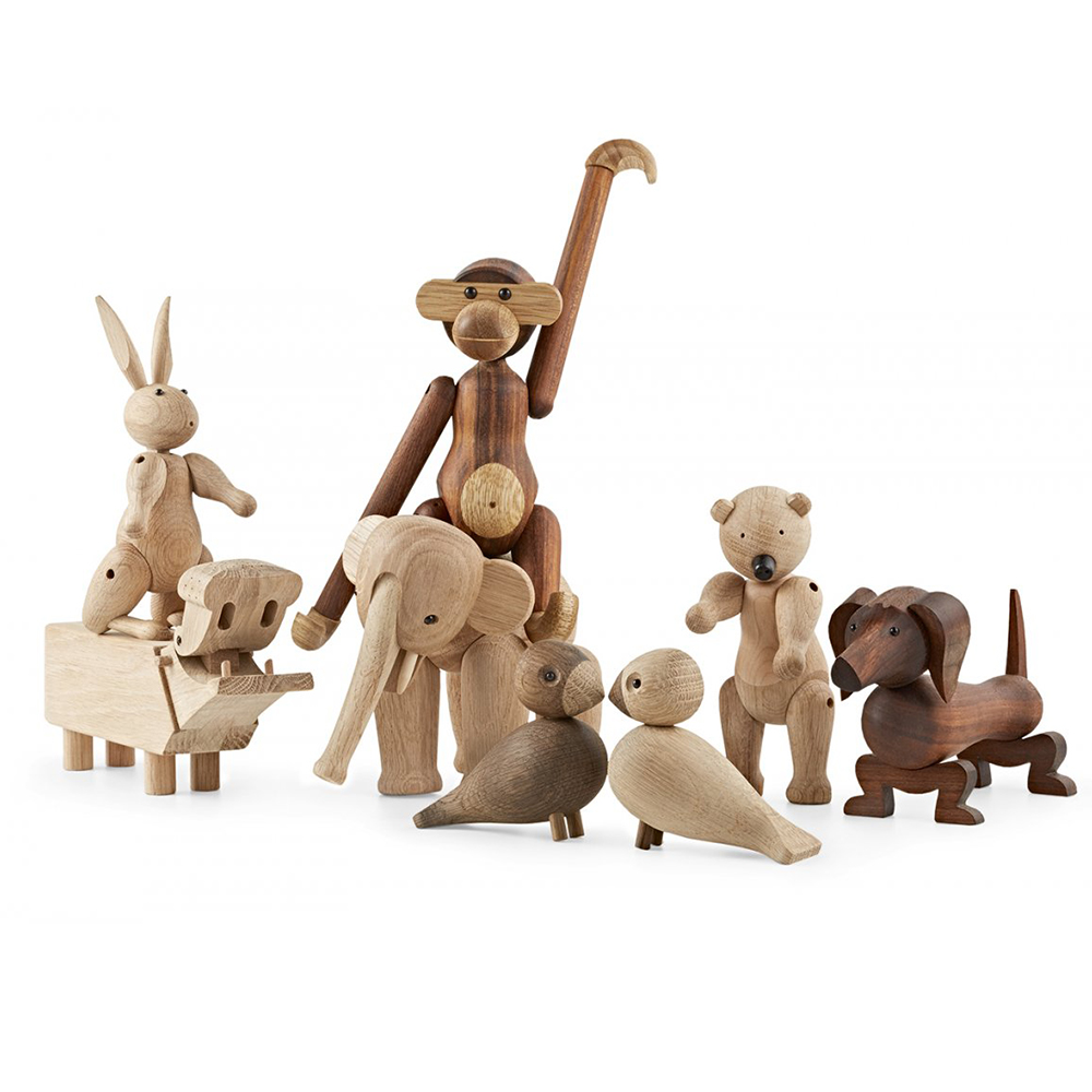 Rabbit Wooden figure - In stock - 7
