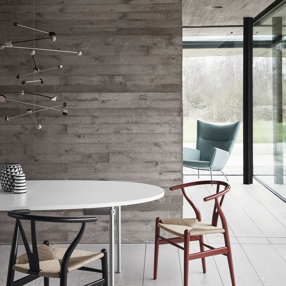 CH24 Y-Stolen (Bok Kulör Lackad Soft flera färger) - Carl Hansen & Søn - 2
