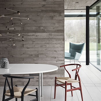 CH24 Y-Stolen (Bok Kulör Lackad Soft flera färger) - Carl Hansen & Søn