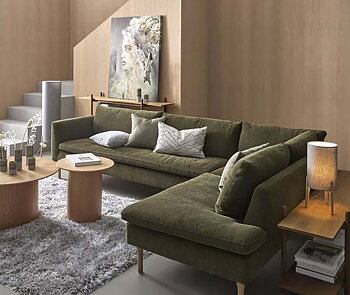 Charlie 2-Seater Sofa 190 cm (several choices) - Sits