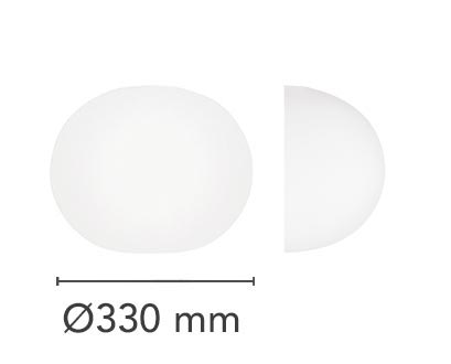 Glo-Ball W wall lamp - flos - 2