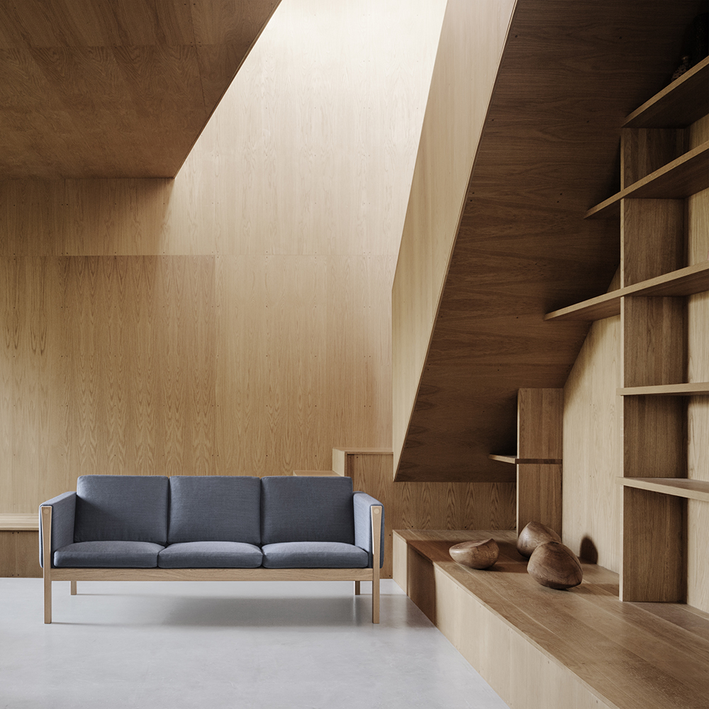 CH163 Sofa Oak - Carl Hansen & Søn - 2