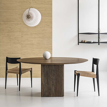 Ten Dining Table Round Ø120-160 cm