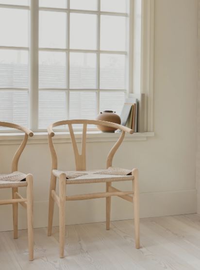 s*o様 CARLHANSEN&SØN CH24 Y CHAIR OAK Carl Hansen & Søn CH24 Wishbone chair, oiled oak - natural cord