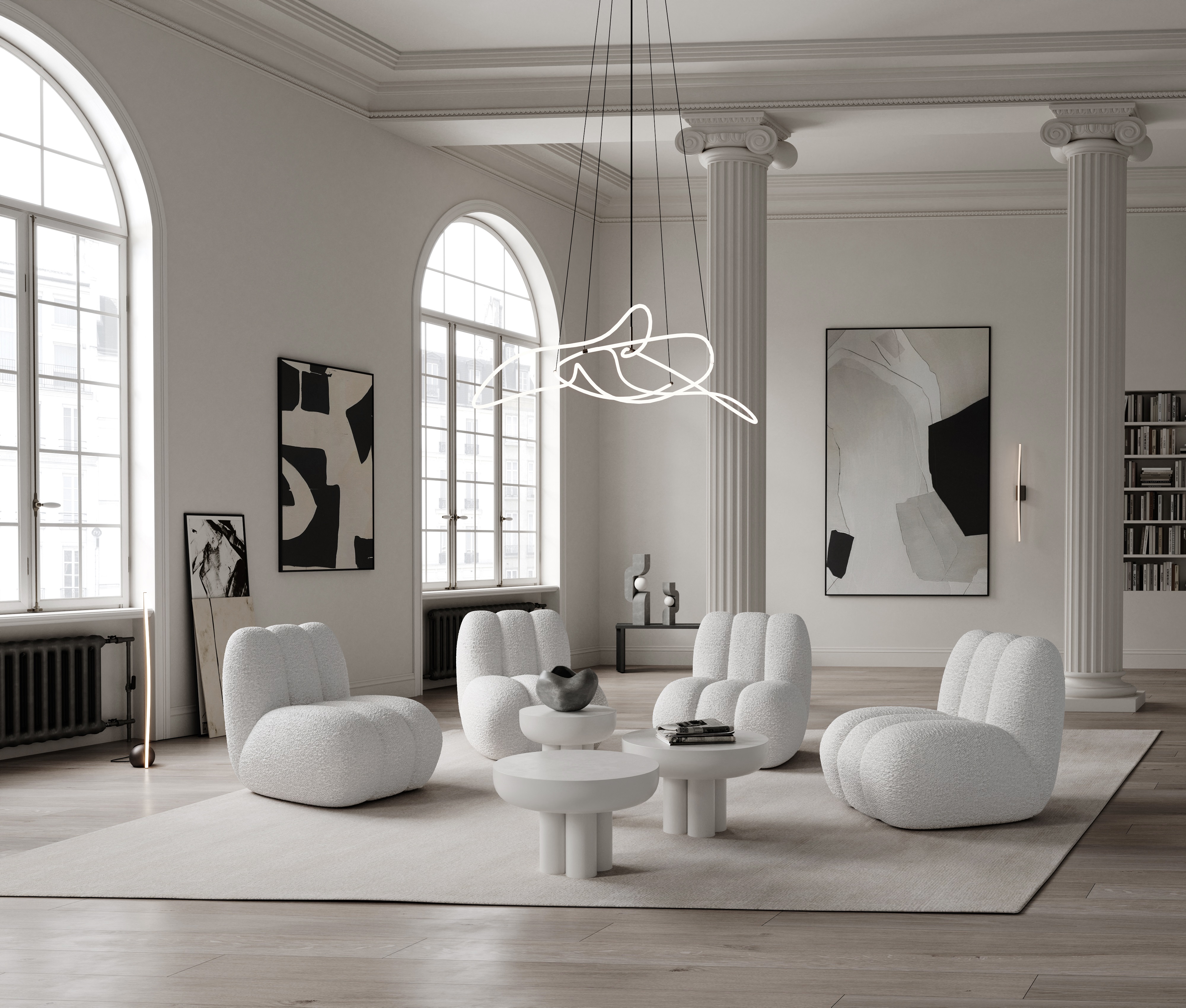 Ghost Chandelier Big 156 cm - 2