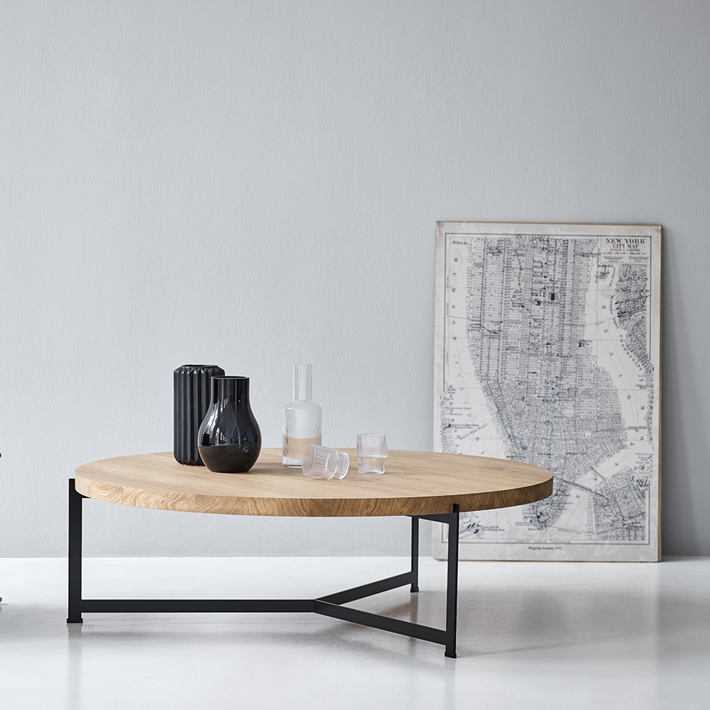 Plateau Coffee & Side Table - Oak - 4