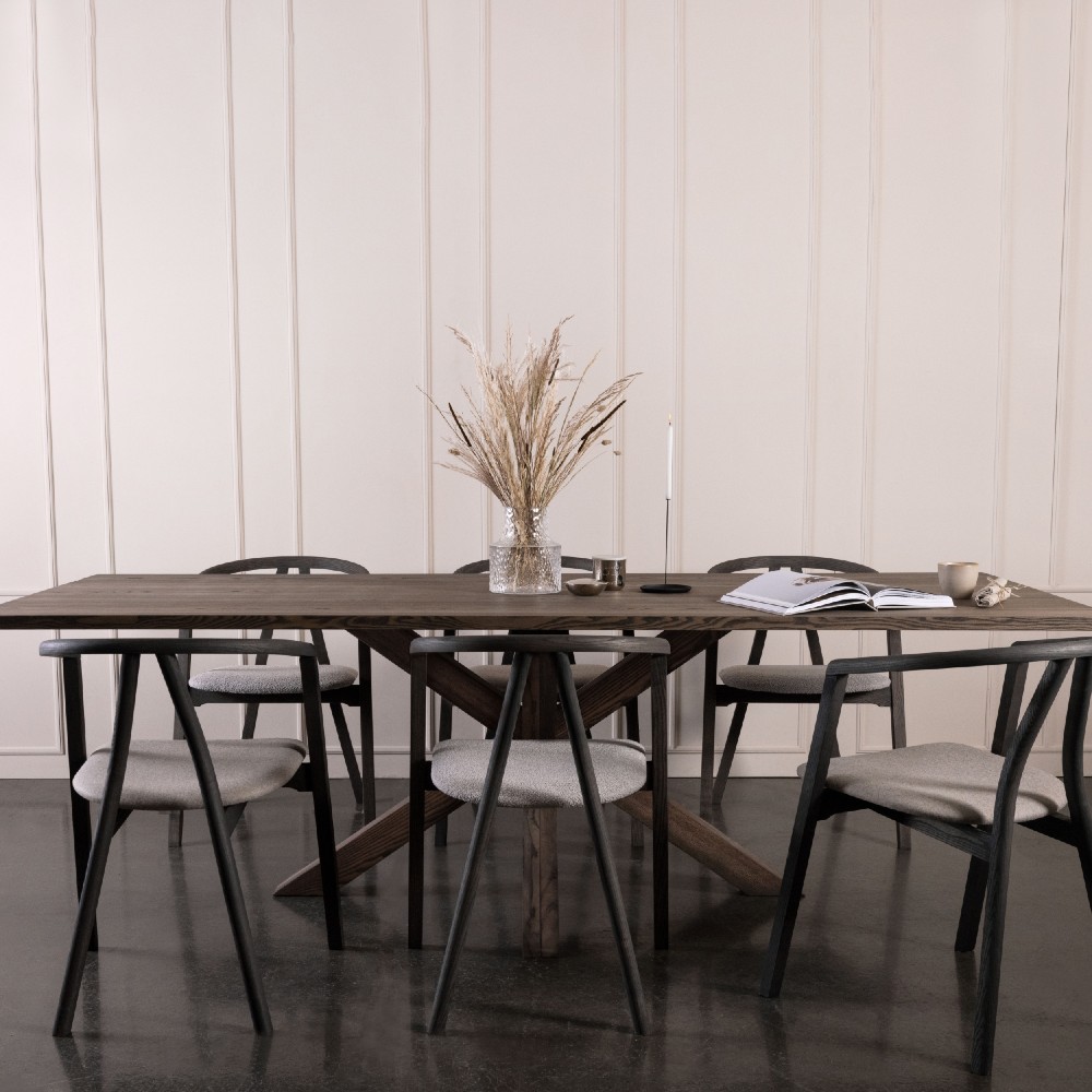 Alcor Dining Table - Rechtangular (Oak several choices) - Kristensen & Kristensen - 2