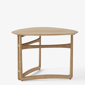 Drop Leaf HM5 Coffe Table 80x78 cm Oak - & Tradition - Quickship