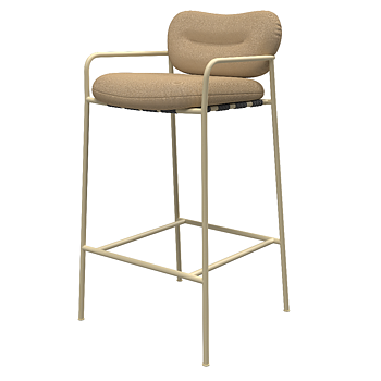 Bollo Barstool - (Fabric choices) - Fogia 