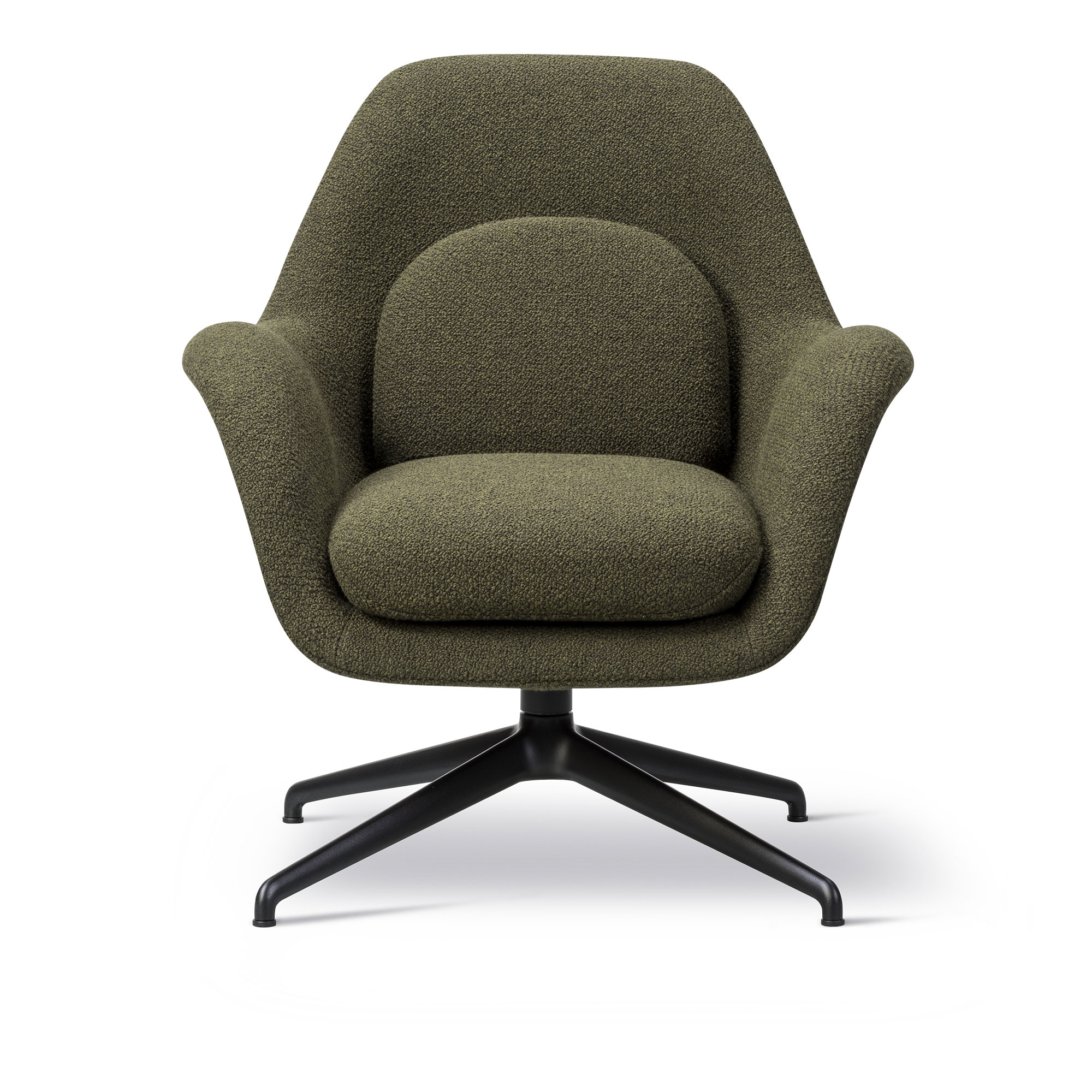 Swoon Lounge Petit Swivel Base - Desing bargain/Disply Item* - Fabric Carlotto 900 - 6