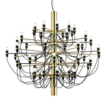 2097 Sarfatti LED Pendant lamp 50 Brass - FLOS