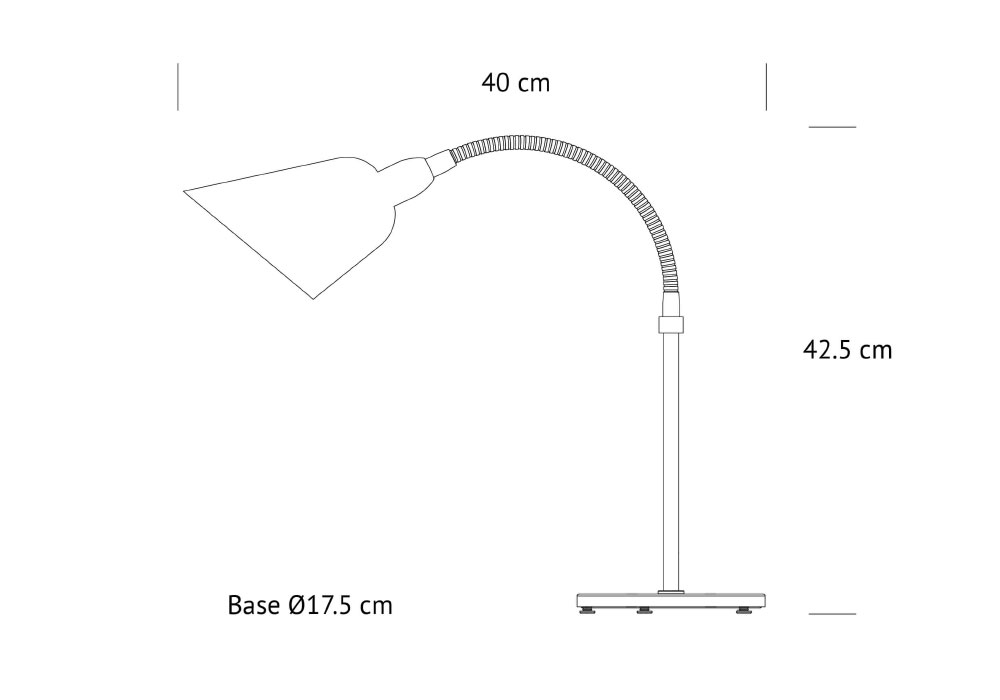 Bellevue AJ8 Bordslampa - & Tradition - 8