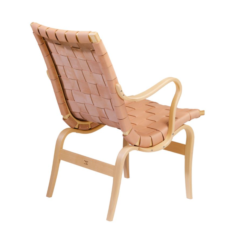 Eva Armchair Mi 472 (Beech/Belt leather) - Bruno Mathsson - 7