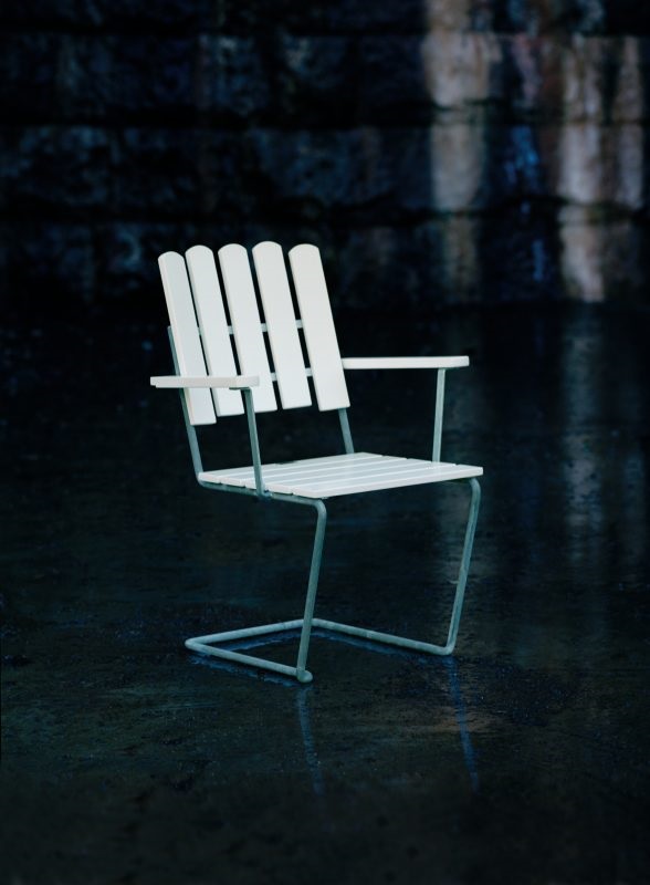 Grythyttan group 5, A2 and 9A 120 cm (white/zinc) - Grythyttans stålmöbler - 4