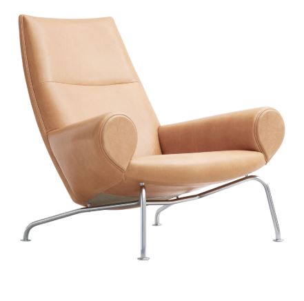  Wegner Queen Chair Fåtölj Läder -  Fredericia Furniture - 7