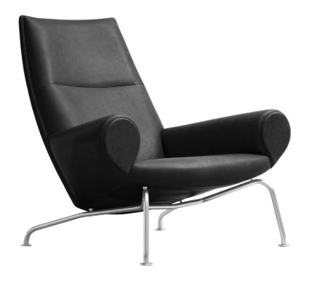  Wegner Queen Chair Fåtölj Läder -  Fredericia Furniture - 9