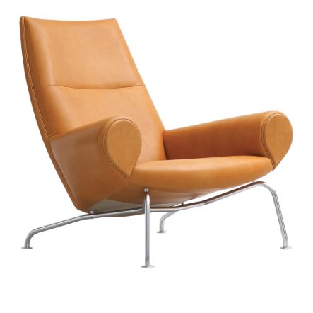  Wegner Queen Chair Fåtölj Läder -  Fredericia Furniture - 5