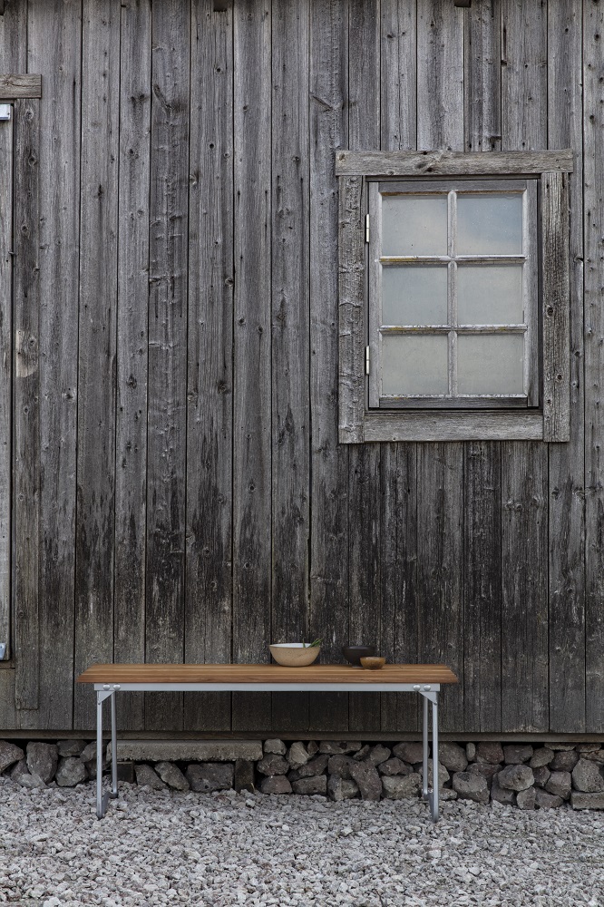 Bänk 8 - B. 110 cm - Grythyttan stålmöbler - 2