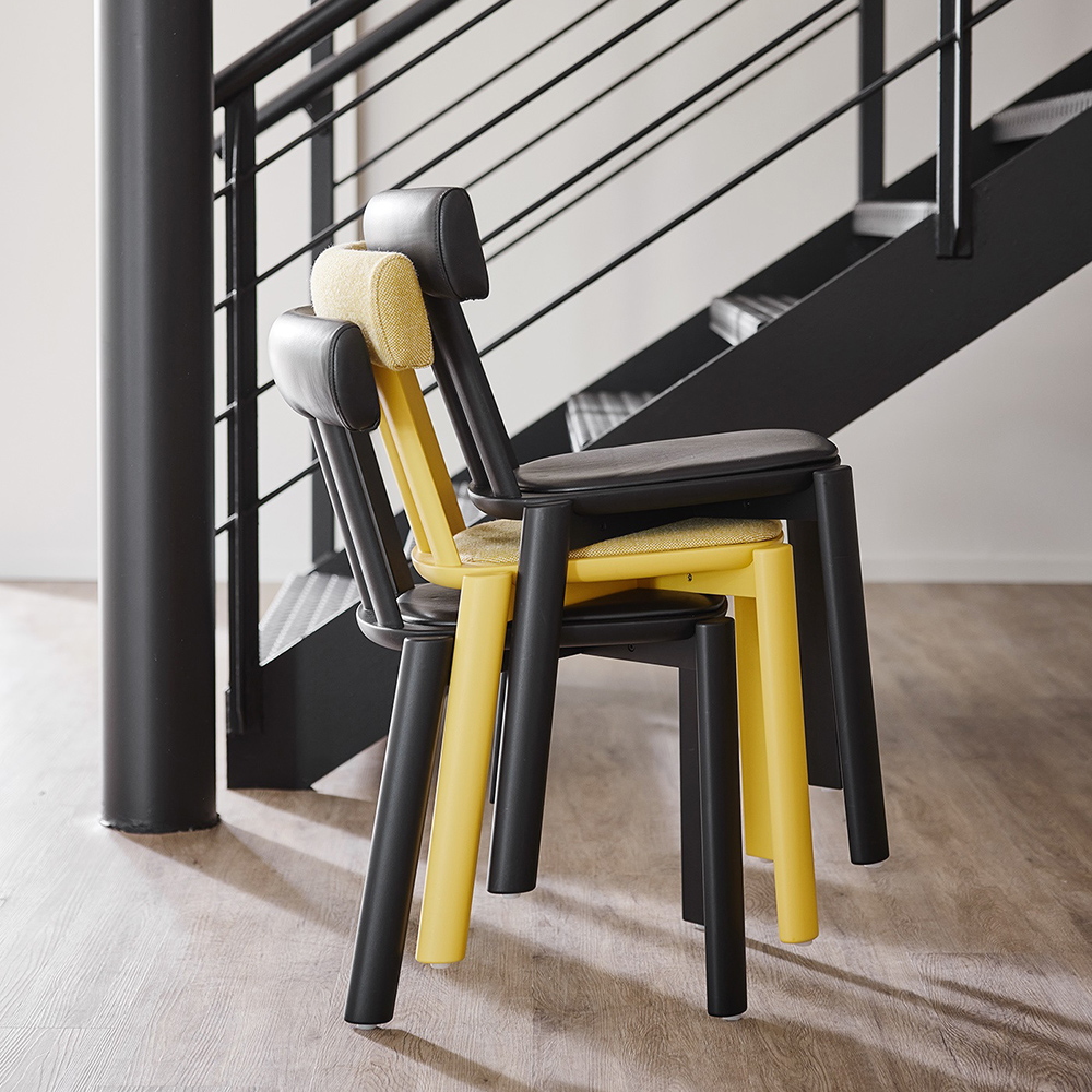 Alt chair Upholstered - (Birch standard choices) - Stolab - 5