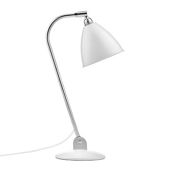 BL2 table lamp Soft White/Chrome - In stock - Gubi