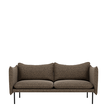 Tiki Sofa 2-seater 162 cm (Fabric several choices) - Fogia