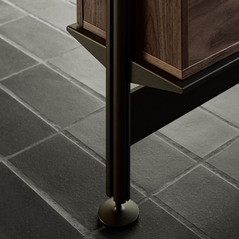 Pira G2 F C A Black grey/White oak 230 cm (flera höjder) - 7