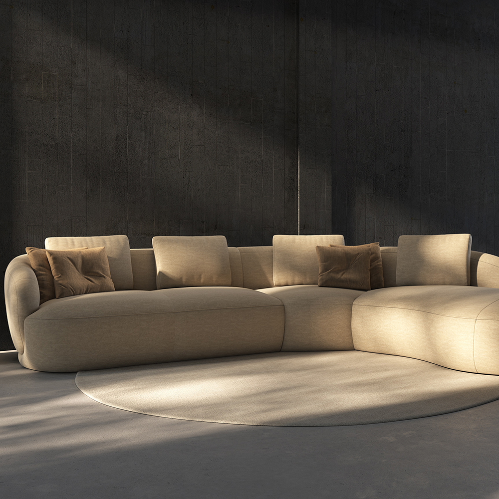 Torino soffa 3-sits 217 cm (flera val) - Flexlux - 2