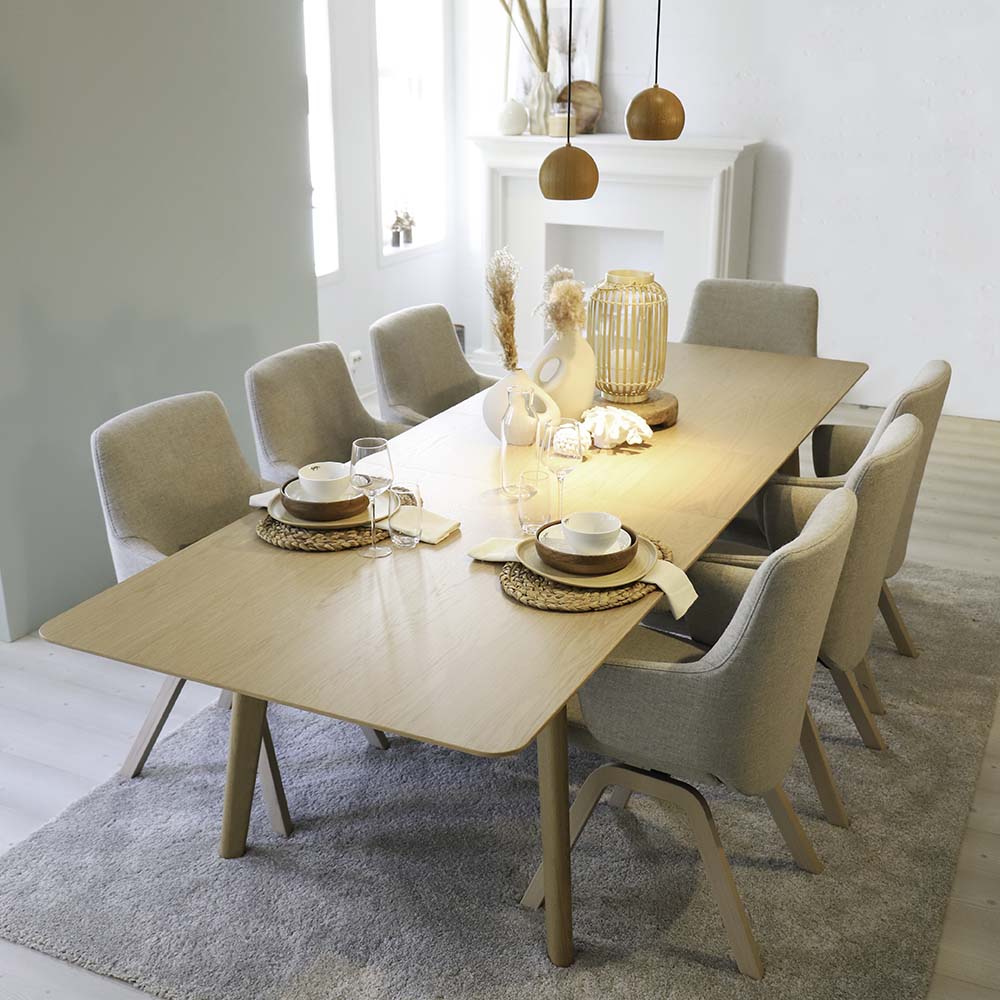Bordeaux Dining Table (L) 230x100 cm (several choices) - Stressless® - 6
