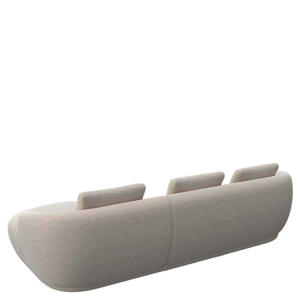 Torino  sofa 3- seater + Chaiselong 307 cm (several choices) - Flexlux - 5