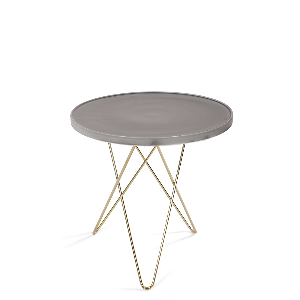 Tall Mini O Table Ø50 cm Porslin  - 7
