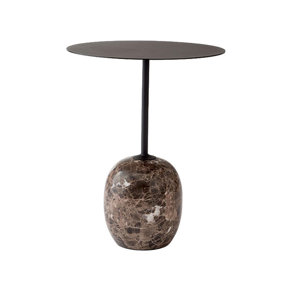 Lato Side table LN8 & LN9 Emparador Marble - & Tradition - 3