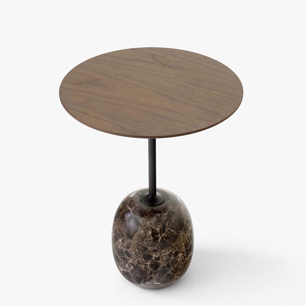 Lato Side table LN8 & LN9 Emparador Marble - & Tradition - 6