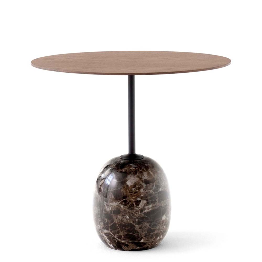 Lato Side table LN8 & LN9 Emparador Marble - & Tradition