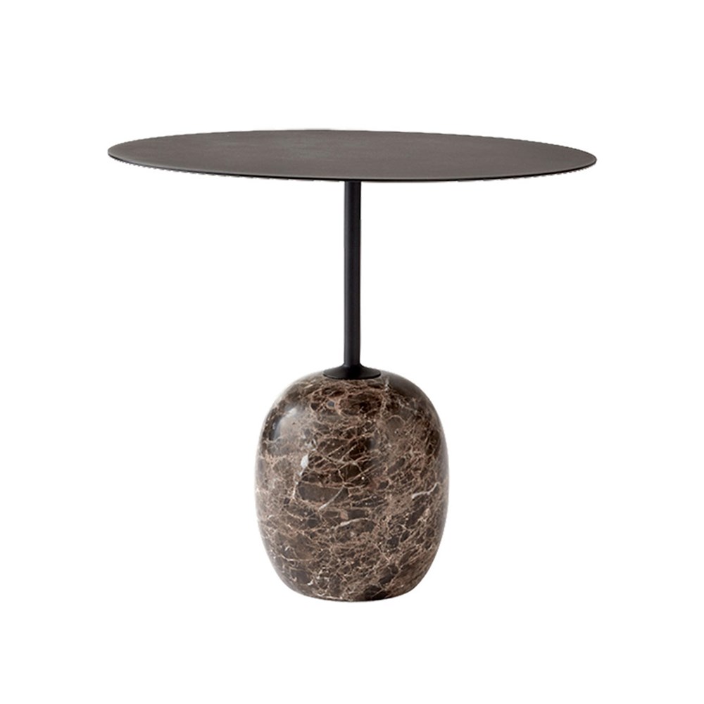 Lato Side table LN8 & LN9 Emparador Marble - & Tradition - 2