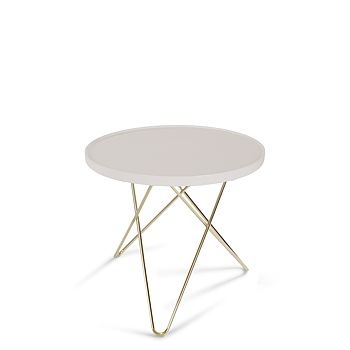 Mini O Table Ø40 cm Porcelein