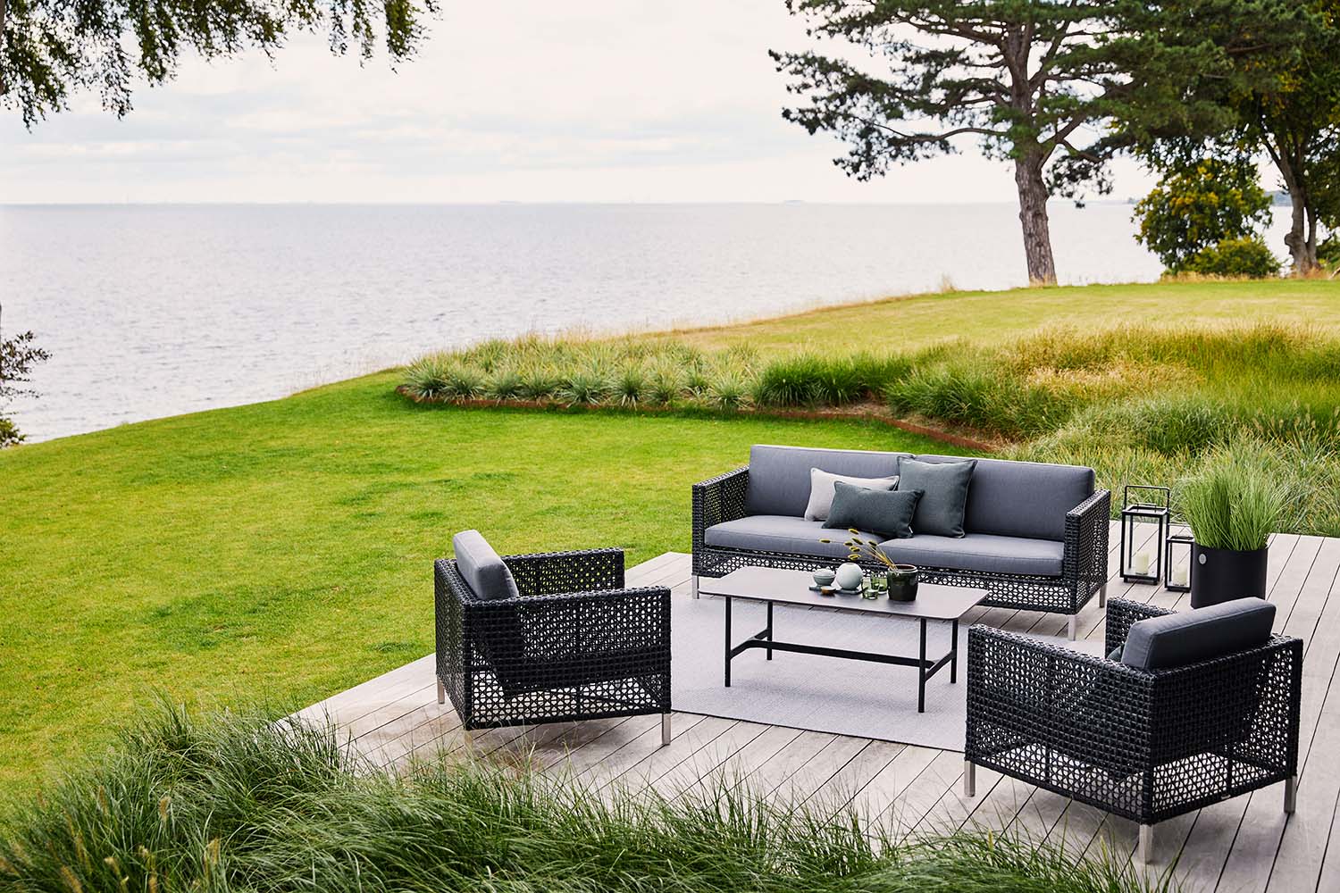 Connect Footstool - Cane-Line - 5