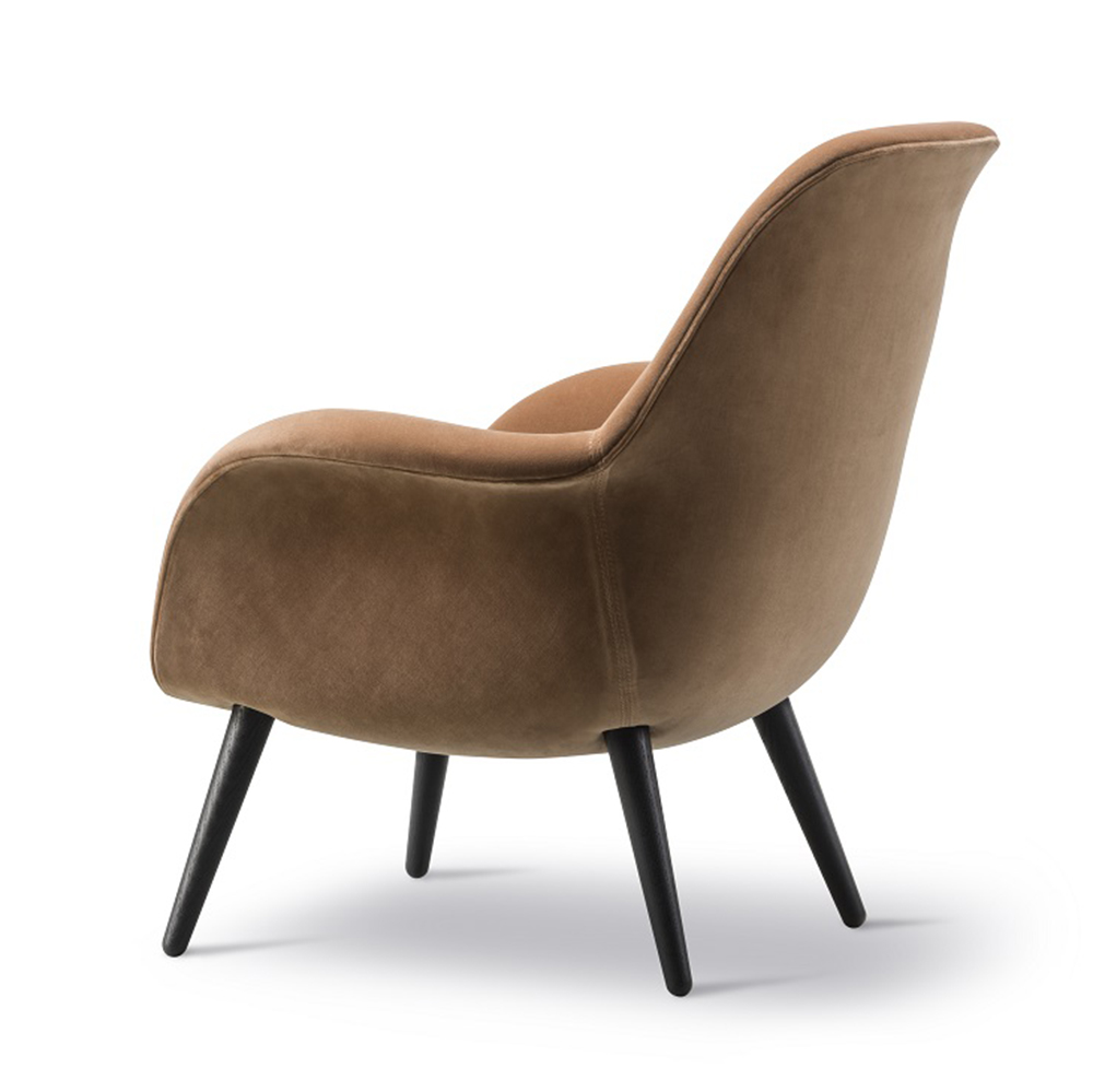 Swoon Lounge Petit Wood Base Fåtölj  -  Fredericia Furniture - 6