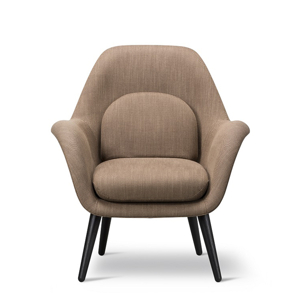 Swoon Lounge Petit Wood Base Fåtölj  -  Fredericia Furniture - 8