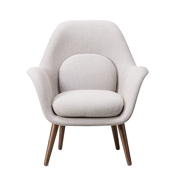 Swoon Lounge Petit Wood Base Fåtölj  -  Fredericia Furniture