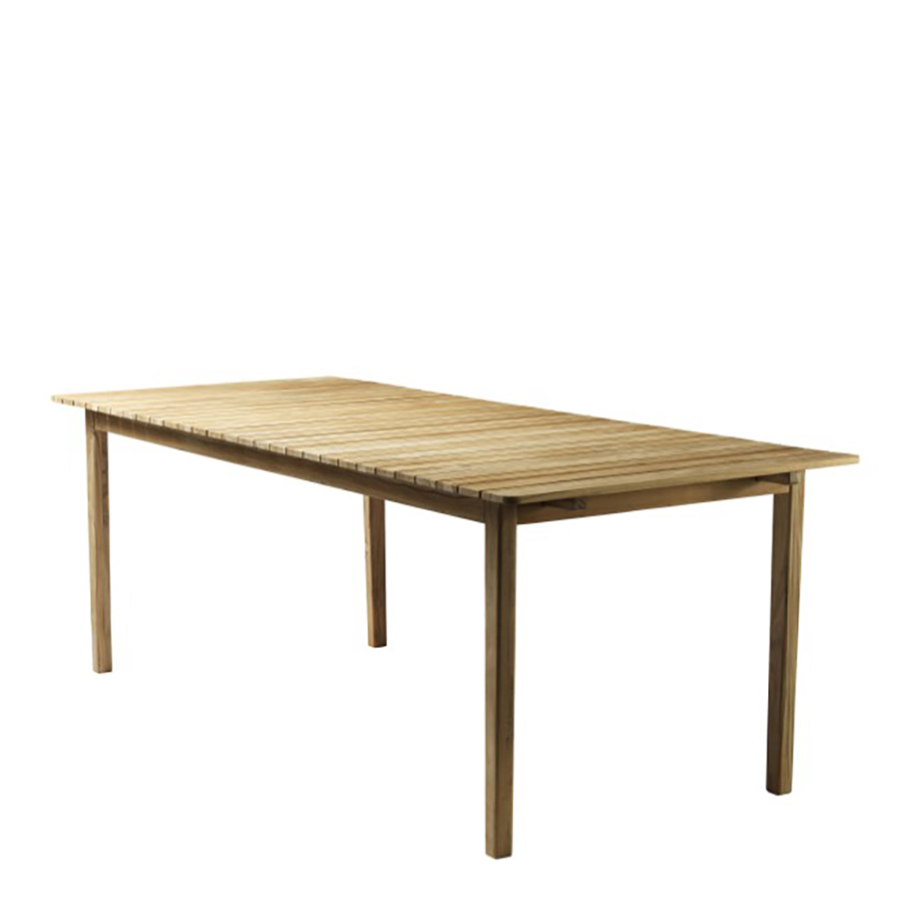 Sammen Table M2 + Soffa M11 + 3 Chairs M1 Teak - In stock - 8