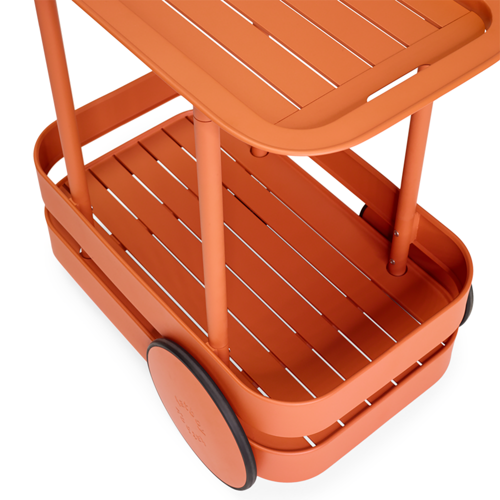 Jolly Trolley Serveringsvagn/Lampa Tangerine - I lager - 4