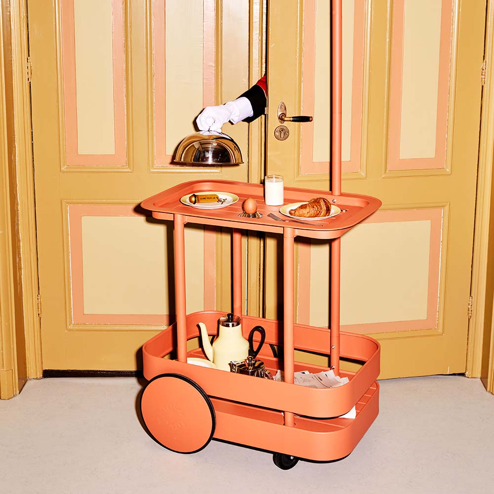 Jolly Trolley Serveringsvagn/Lampa Tangerine - I lager - 2