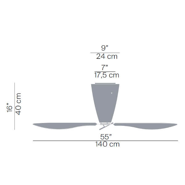 Blow Pendant Lamp & Ceiling fan Transparent - 5
