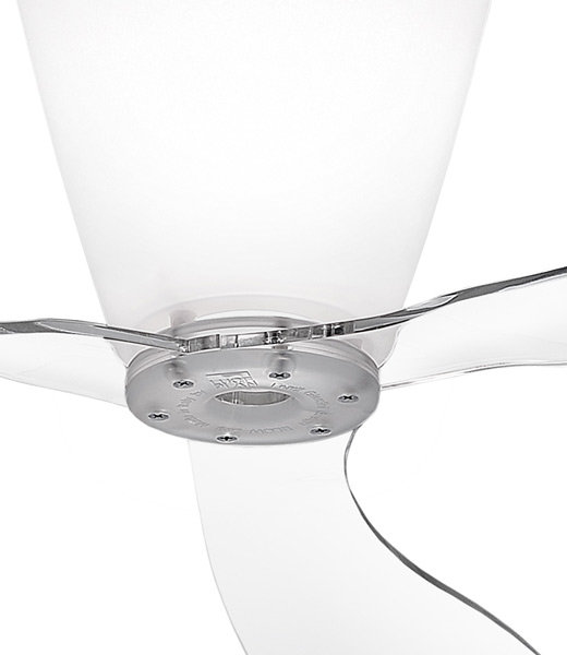 Blow Pendant Lamp & Ceiling fan Transparent - 3