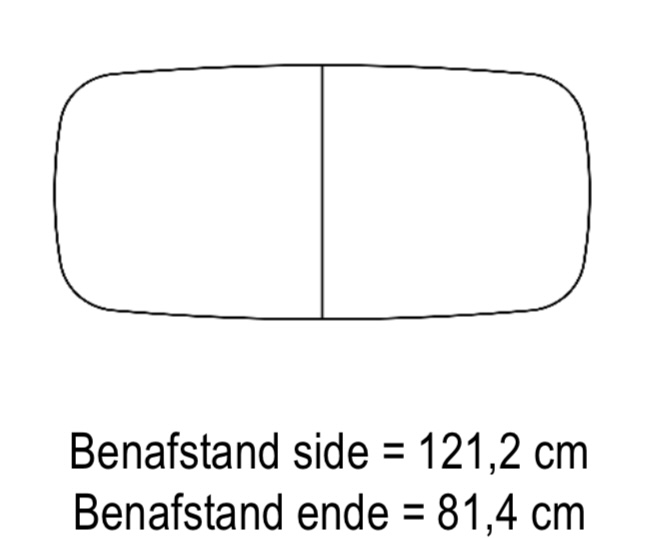 GM 2122 Matbord Super Ellipse Mod. 2122-2129 - Naver Collection - 4
