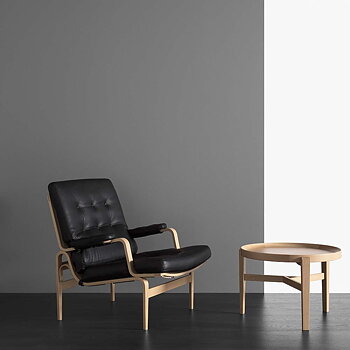Ingrid Armchair - Low (Dakota Leather) - Dux