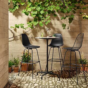 Eames Plastic Stool/Barstol Medium RE 67 cm - Vitra