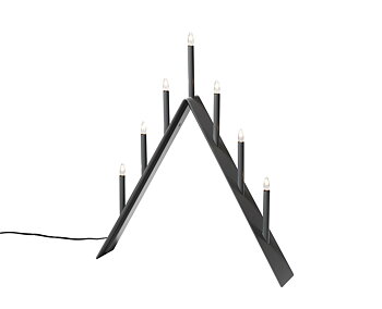 Spica 7 Adventsljusstake grå - SMD Design